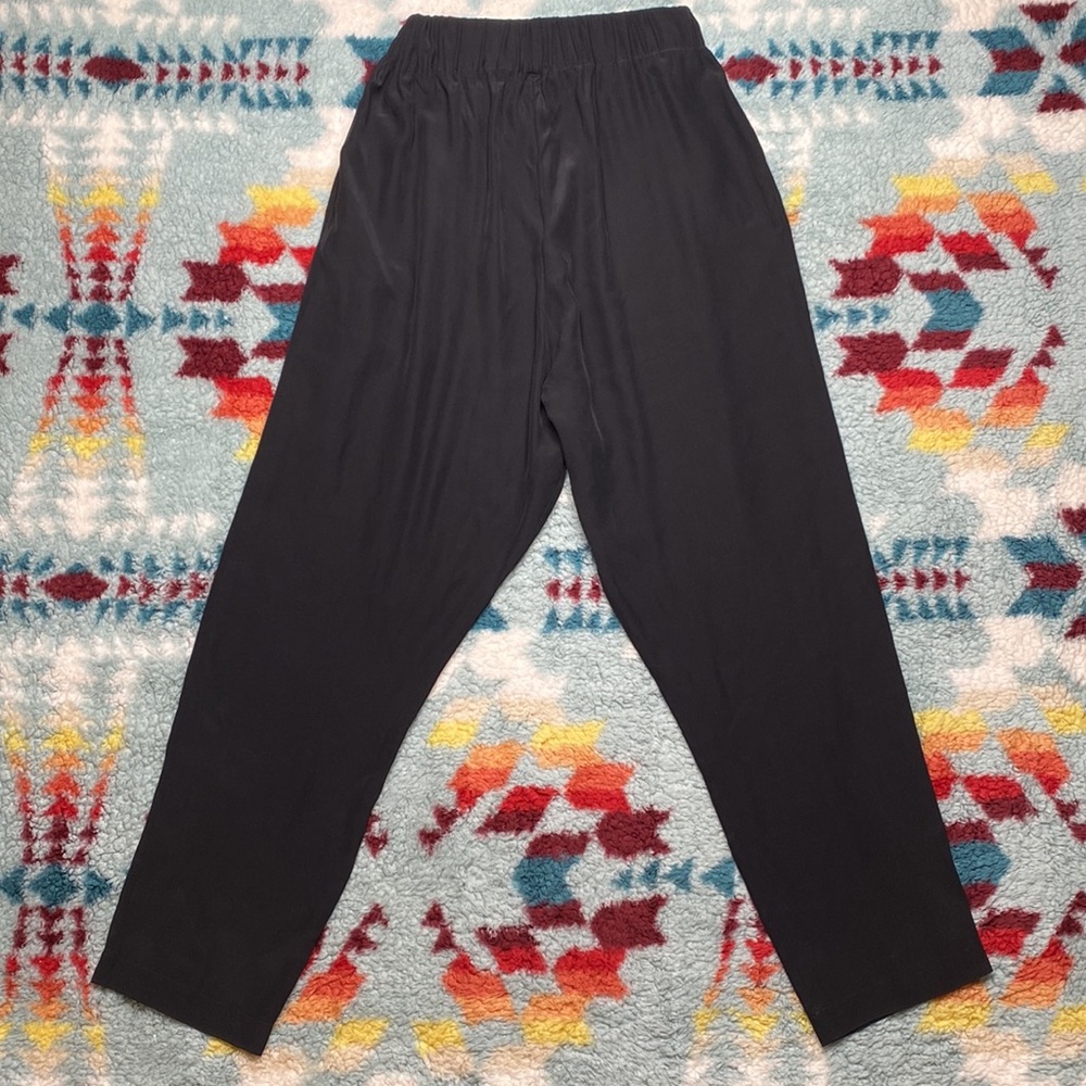 Totokaelo Petra black silk pants